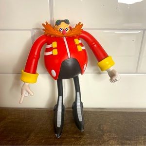 Eggman action figure from the sonic game and movie